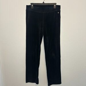 Lilly Pulitzer Jordynne Velour Lounge Pant Black Sz M